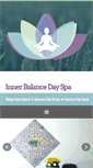 Mobile Screenshot of innerbalancedayspa.com